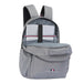 Tommy Hilfiger Joshua Unisex Polyester Laptop Backpack Gray