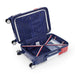 Tommy Hilfiger Triton Plus Unisex ABS Hard Luggage Red & blue