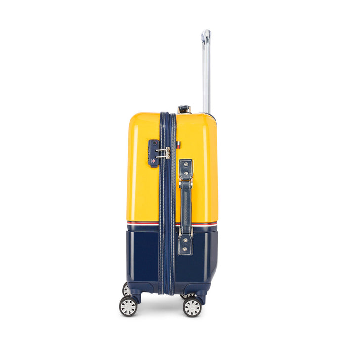 Tommy Hilfiger Twins Plus Unisex Hard Luggage Yellow & Navy