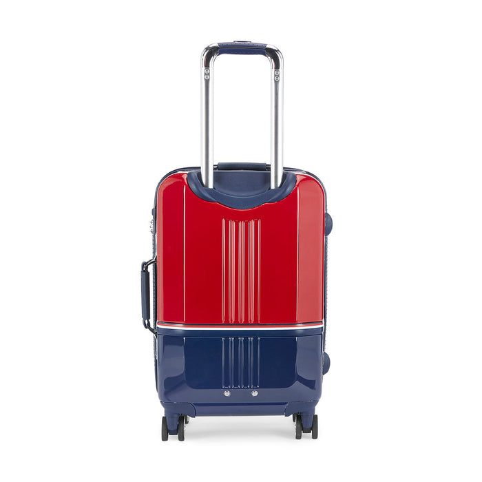 Tommy Hilfiger Twins Plus Unisex Hard Luggage Red + Navy Small Size
