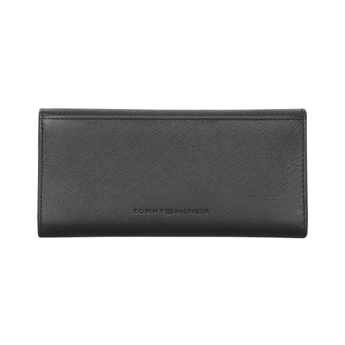 Tommy Hilfiger Roman Womens Leather Wallet Black