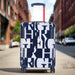 Tommy Hilfiger Colorado Spring Hard Luggage Navy & white