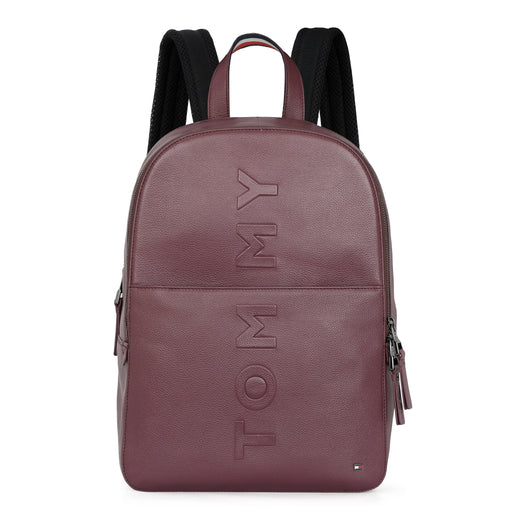 Tommy Hilfiger Time-square Laptop Backpack Burgundy