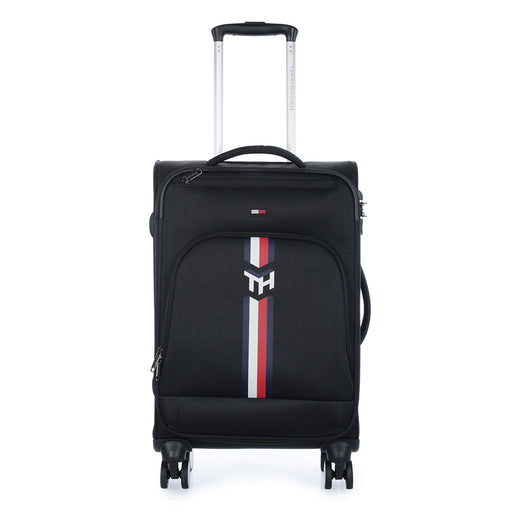 Tommy Hilfiger Kingsville Men Polyester Soft Luggage Cabin Black