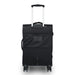 Tommy Hilfiger Kingsville Men Polyester Soft Luggage Black cabin