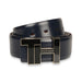 Tommy Hilfiger Dobler Men Leather Reversible Belt Navy