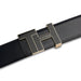 Tommy Hilfiger Dobler Men Leather Reversible Belt Navy