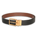 Tommy Hilfiger Creswood Men Leather Reversible Belt Black