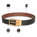 Tommy Hilfiger Creswood Men Leather Reversible Belt Black