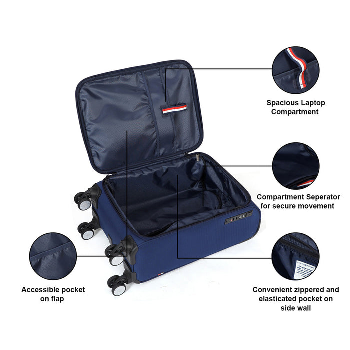 Tommy Hilfiger San Diego Soft Luggage Navy