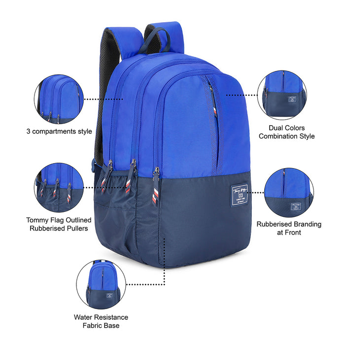 Tommy Hilfiger Donte Laptop Backpack Blue