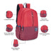 Tommy Hilfiger Donte Laptop Backpack Burgundy