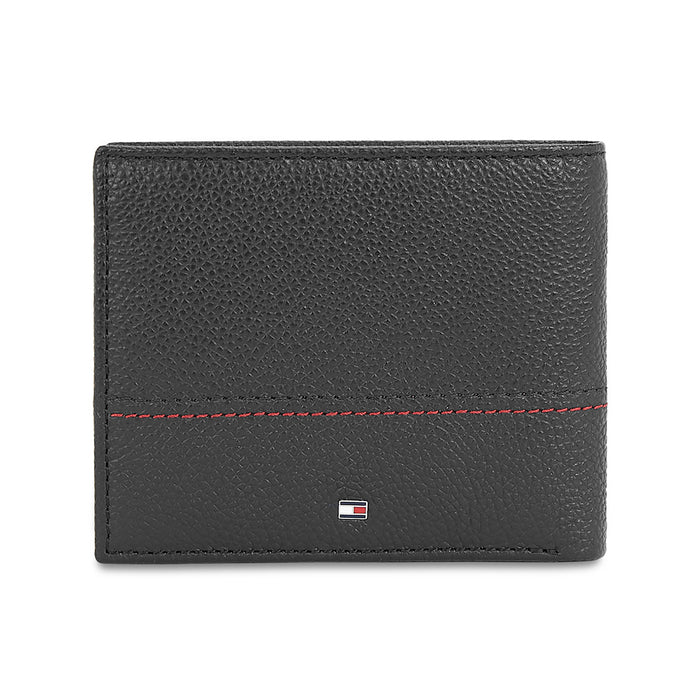 Tommy Hilfiger Cannobio Mens Leather Global Coin Wallet Black