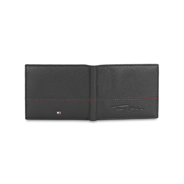 Tommy Hilfiger Cannobio Mens Leather Global Coin Wallet Black