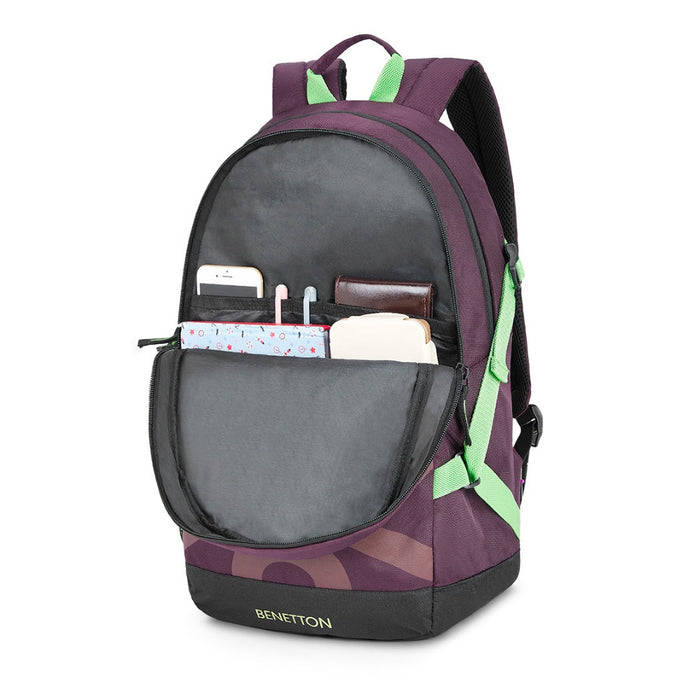 UCB Asher Laptop Backpack Teal Wine