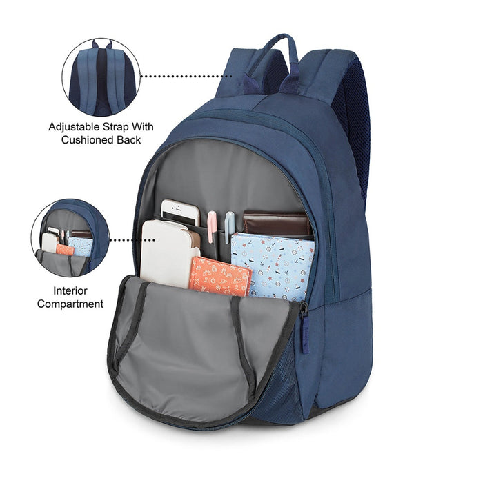 UCB Skylar Laptop Backpack Navy