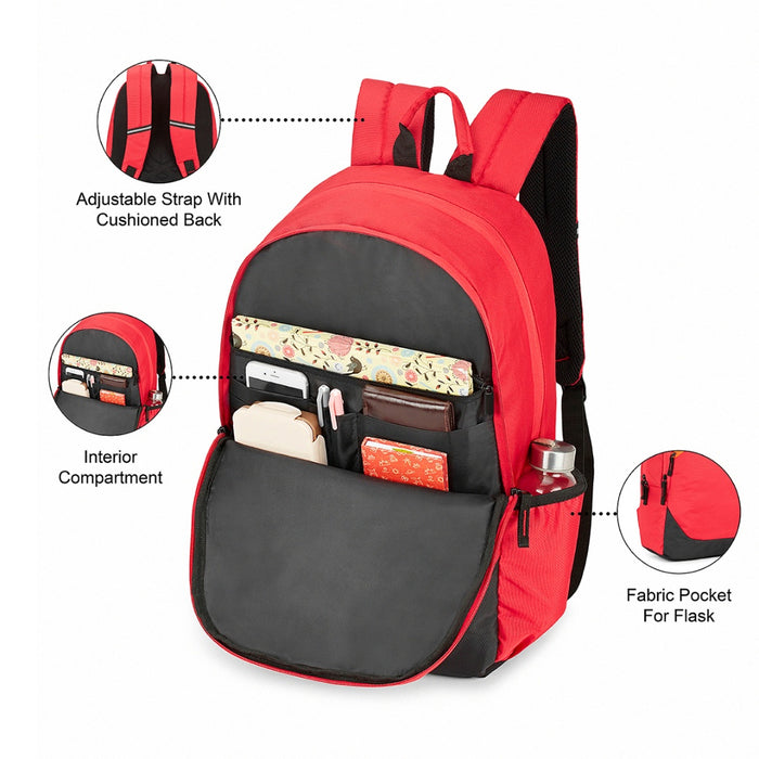 UCB Pablo Laptop Backpack Red