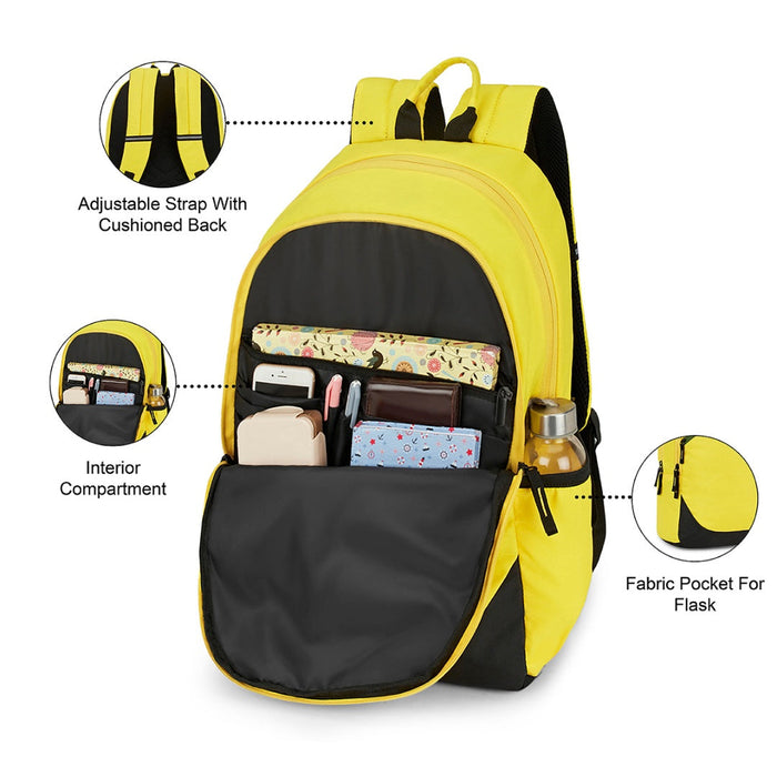 UCB Pablo Laptop Backpack Yellow