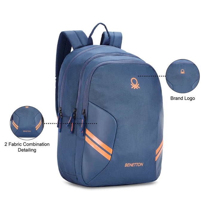 UCB Magnus Laptop Backpack Navy