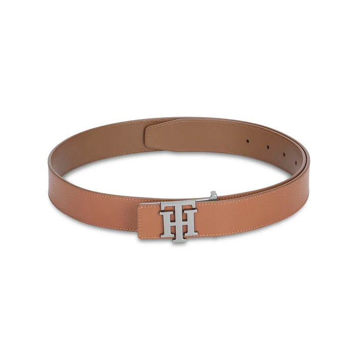 Tommy Hilfiger Bradford Men's Leather Belt-Tan