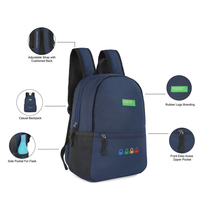 United Colors of Benetton Citron Laptop Backpack