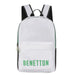 United Colors of Benetton Willow Laptop Backpack White