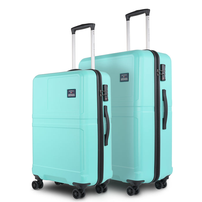 Mint green best sale luggage set