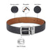 United Colors of Benetton Trove Reversible Men’s Leather Belt-Navy