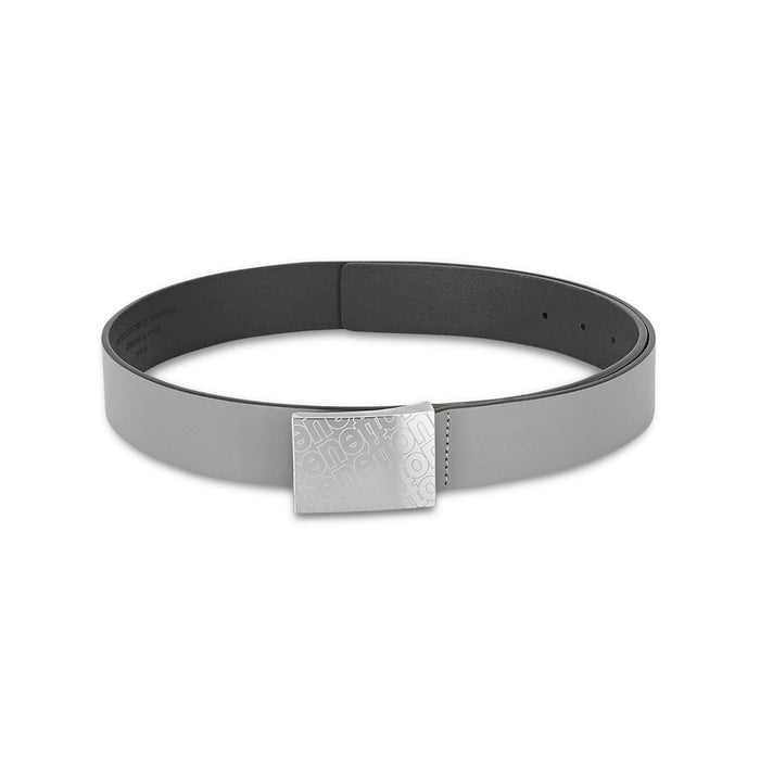 UCB Wallace Men's Leather Non Reversible Belt Grey