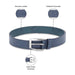 United Colors of Benetton Costa Men's Leather Non-Reversible Belt-Navy