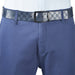 United Colors of Benetton Greco Men's Leather Reversible Belt Navy