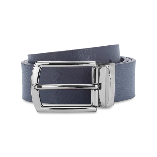 United Colors of Benetton Jenner Men's Leather Reversible Belt-Navy