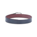 United Colors of Benetton Jenner Men's Leather Reversible Belt-Navy