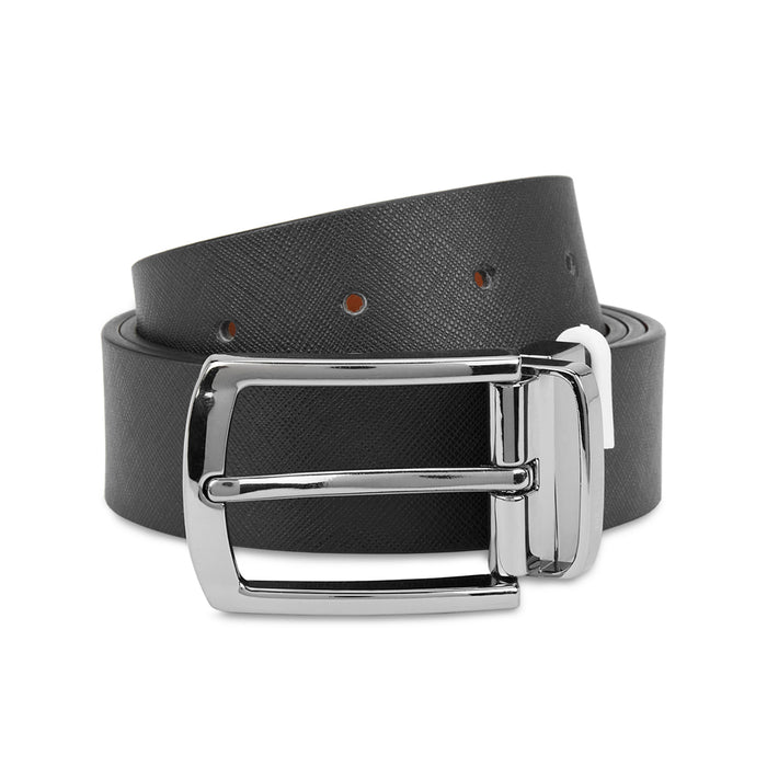 UCB Jenner Men's Leather Reversible Belt Black