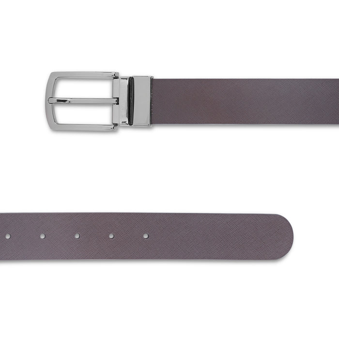 United Colors of Benetton Jenner Men's Leather Reversible Belt-brown