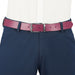 UCB Enzo Men's Leather Reversible Belt Wine