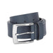 UCB Vatican Men's Leather Non Reversible Belt navy