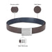 United Colors of Benetton Gatto Men's Leather Reversible Belt Brown