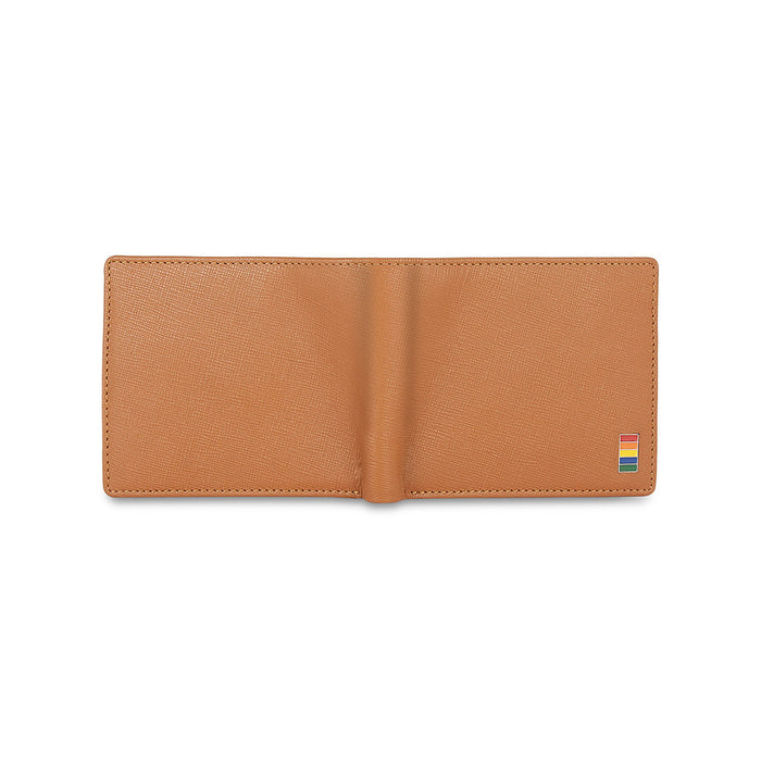 UCB Roan Men's Leather Global Coin Wallet Tan