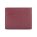 UCB Novara Men's Leather Global Coin Wallet Wine