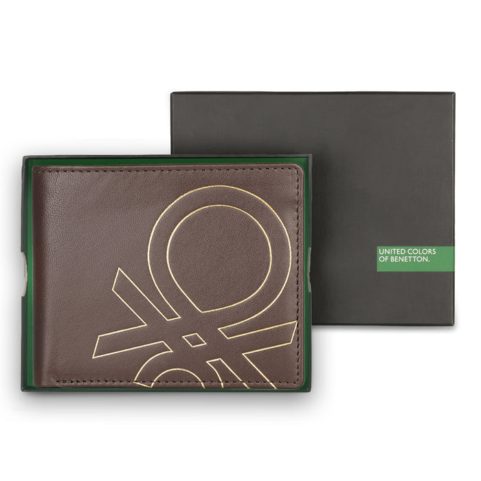 UCB Treviso Men's Leather Global Coin Wallet