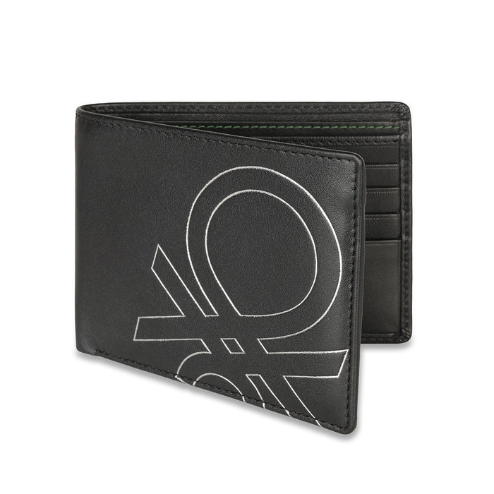 UCB Treviso Men's Leather Passcase Wallet 