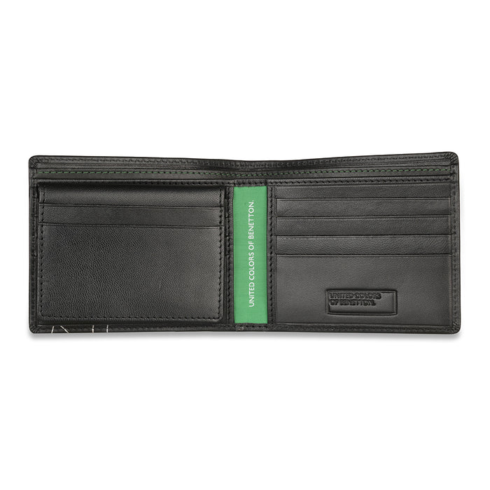 UCB Treviso Men's Leather Passcase Wallet 