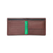 United Colors of Benetton Roque Men's Leather Global Coin Wallet-brown