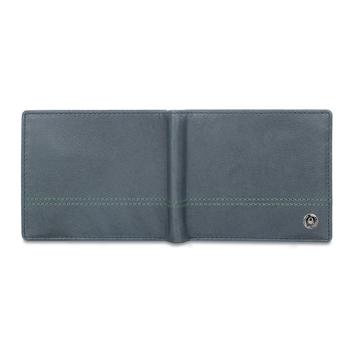 UCB Roque Men's Leather Global Coin Wallet navy