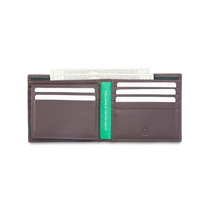 United Colors of Benetton Kade Men's Leather Passcase Wallet