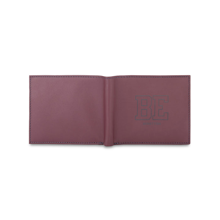 United Colors of Benetton Valen Men's Leather Global Coin Wallet-wine