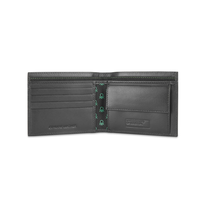 United Colors of Benetton Valen Men's Leather Global Coin Wallet