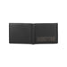 UCB Selik Men's Leather Passcase Wallet Black