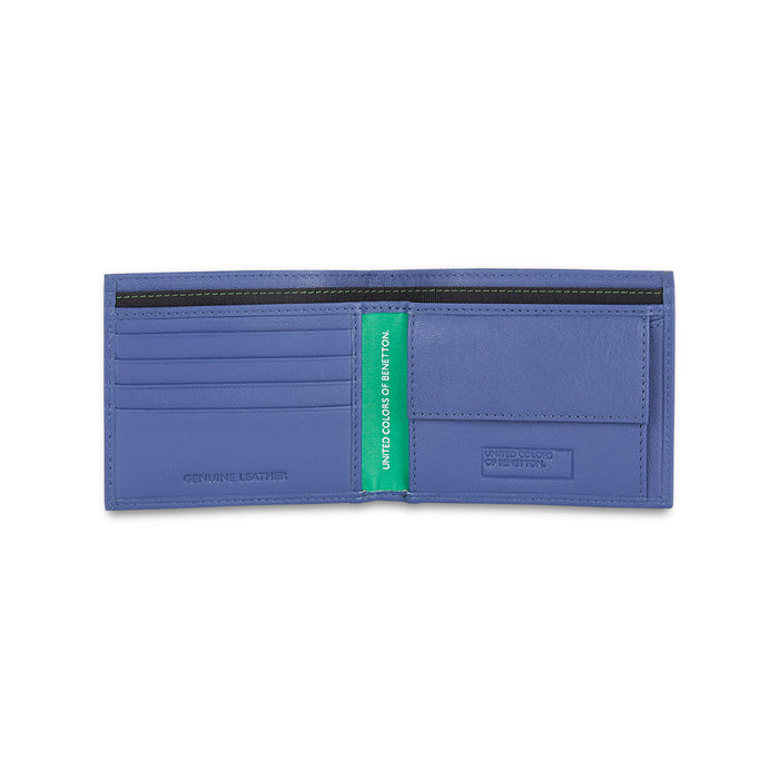 United Colors of Benetton Damek Men's Leather Global Coin Wallet